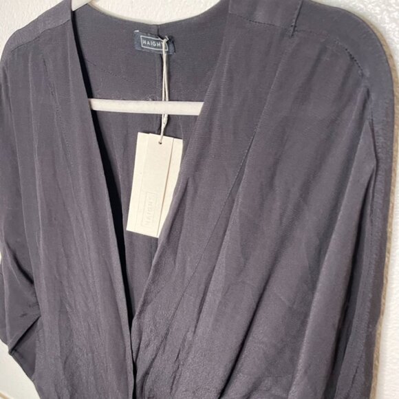 Haight | Knot Dress in Black - Picture 4 of 8